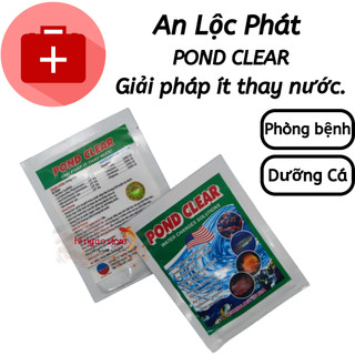 Gói 10g POND CLEAR Men vi sinh - Giải pháp ít thay nước hồ cá - Sản phẩm giúp cá khỏe - An Lộc Phát | Hingaostore.