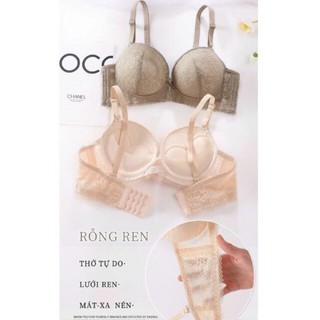 Áo lót ren đệm dày có gọng nâng ngực 5,5cm ôm dáng tôn form siêu đẹp