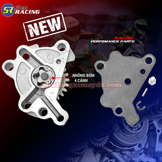Bơm Nhớt Rời SumRacing Dream Wave Độ 1 nồi 2 nồi 4 cánh siêu mạnh cho dream wave cúp 67 new