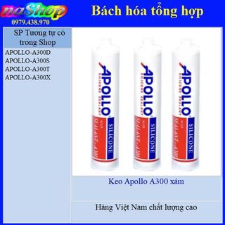 NaShop - 5 chai Keo APOLLO A300, A300 trong, A300 sữa, A300 xám, A300 đen, chất kết dính (BHTH)