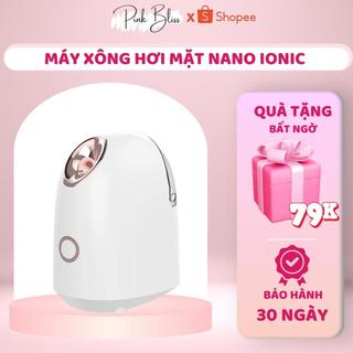 Máy Xông Hơi Mặt Mini Tại Nhà PinkBliss Nano Ionic Cấp Ẩm và Làm Sạch Sâu Chuẩn Spa Dung Tích Lớn180ML