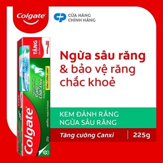 Kem Đánh Răng Colgate Ngừa Sâu Răng, Răng Chắc Khỏe 225g tuýp