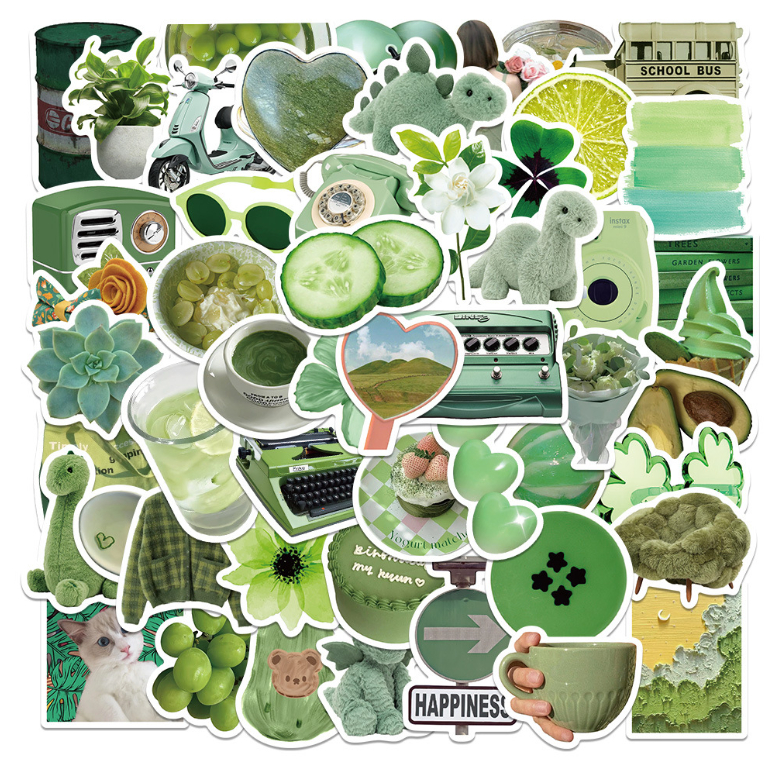 Combo hình dán sticker nhiều miếng chủ đề đáng yêu cute trang trí dễ thương quà tặng bạn đẹp rẻ