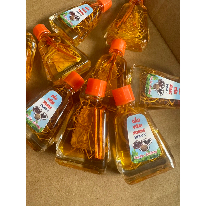 Combo 30 chai dầu vàng rễ 7ml như hình . có tặng