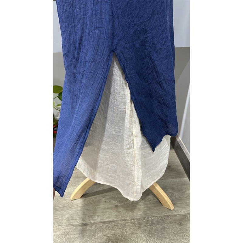 Đầm phối dáng dài- 2hand