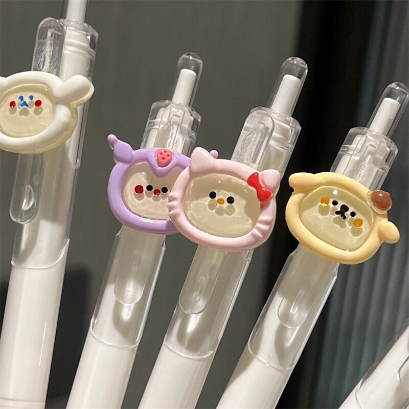 Bút Mực Gel Dạng Nhấn Kiểu Dáng Dễ Thương Cho Học Sinh