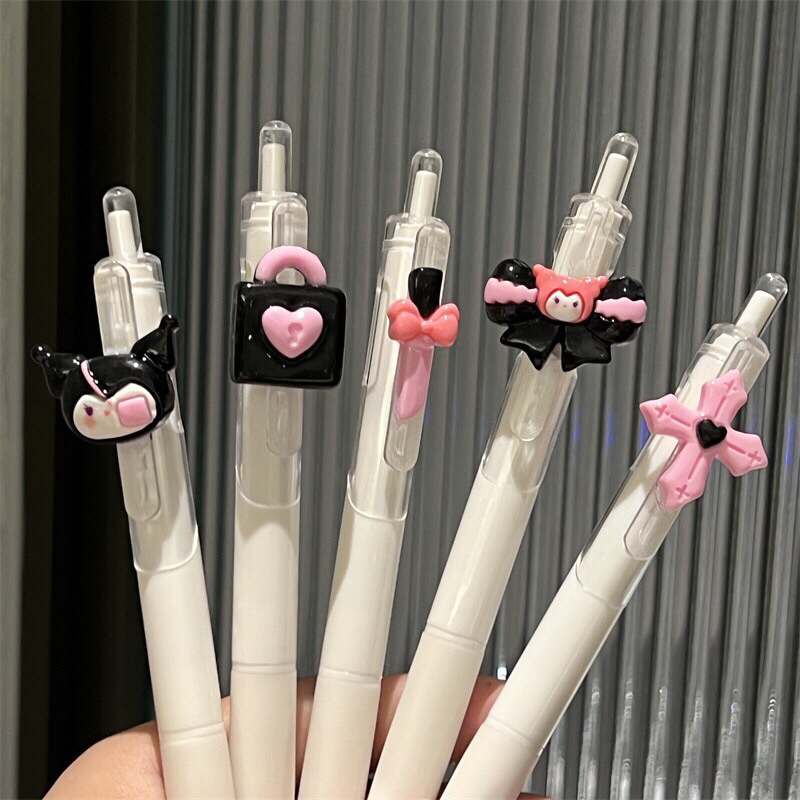 Bút Mực Gel Dạng Nhấn Kiểu Dáng Dễ Thương Cho Học Sinh