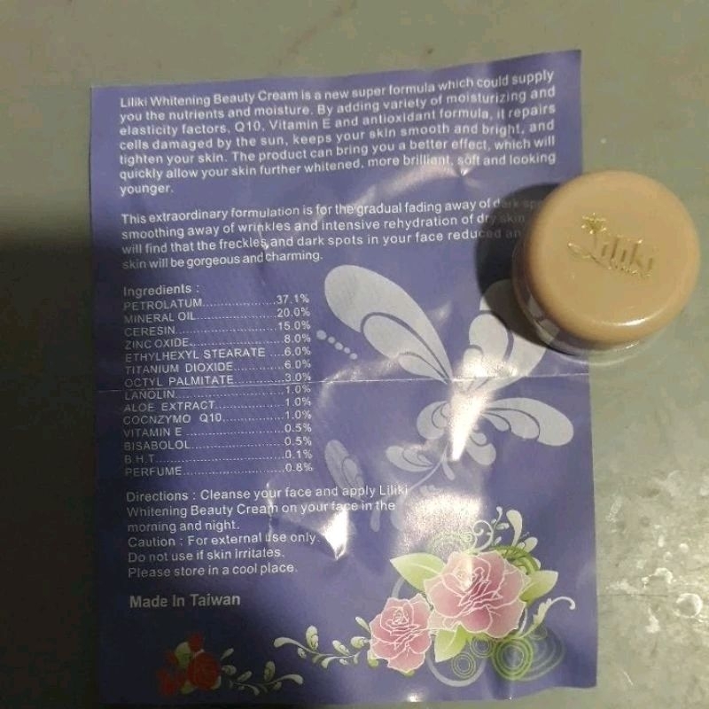 Kem dưỡng trắng LILIKI hũ dùng thử trắng da ngừa nám - tái tạo da chống lão hóa 5g.
