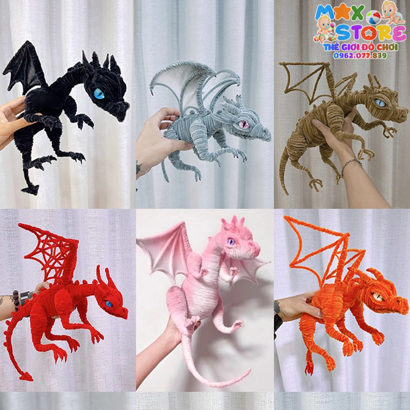 Bó 100 Cây kẽm nhung sáng tạo cho bé