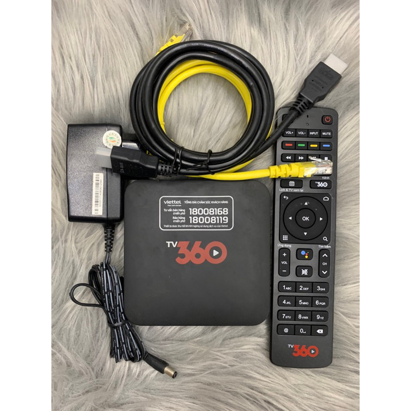 Box Viettel lên mạng xem truyền hình biến tivi thương thành smart TV