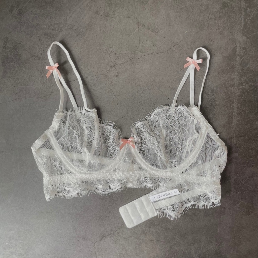 Emily set | Bộ Đồ Lót Ren Nữ Quyến Rũ Áo Bra Ren Có Gọng Không Lót Thiết Kế La Perbra