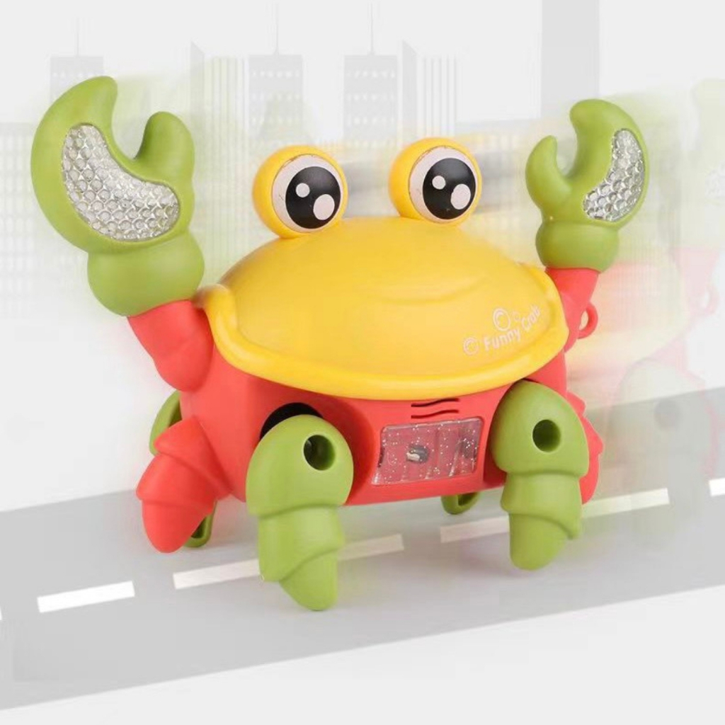 Đồ Chơi Cho Bé, Chú Cua Có Nhạc Và Đèn