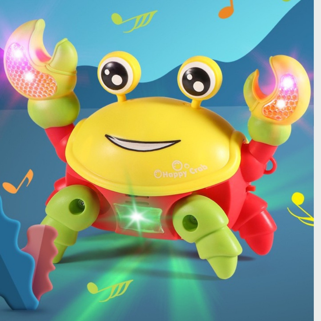 Đồ Chơi Cho Bé, Chú Cua Có Nhạc Và Đèn