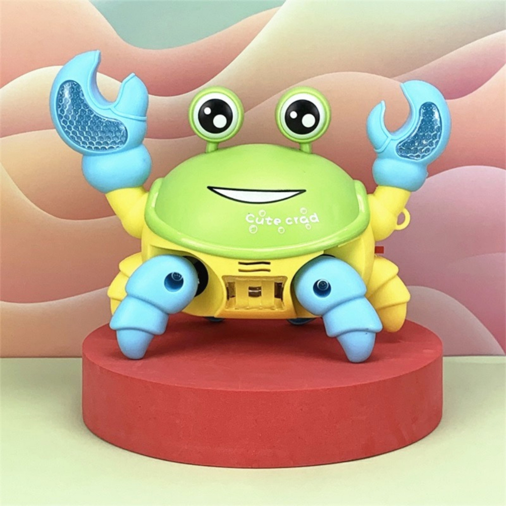 Đồ Chơi Cho Bé, Chú Cua Có Nhạc Và Đèn