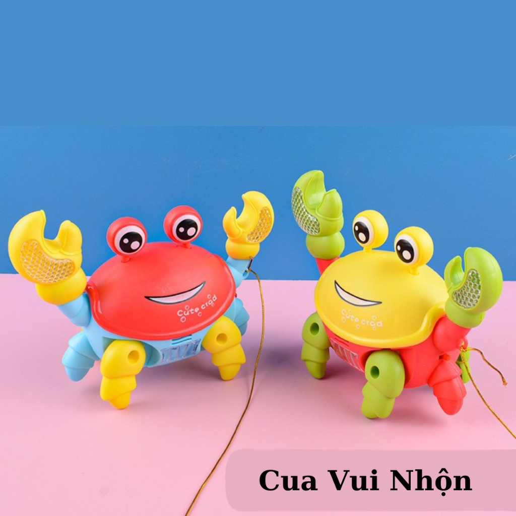 Đồ Chơi Cho Bé, Chú Cua Có Nhạc Và Đèn