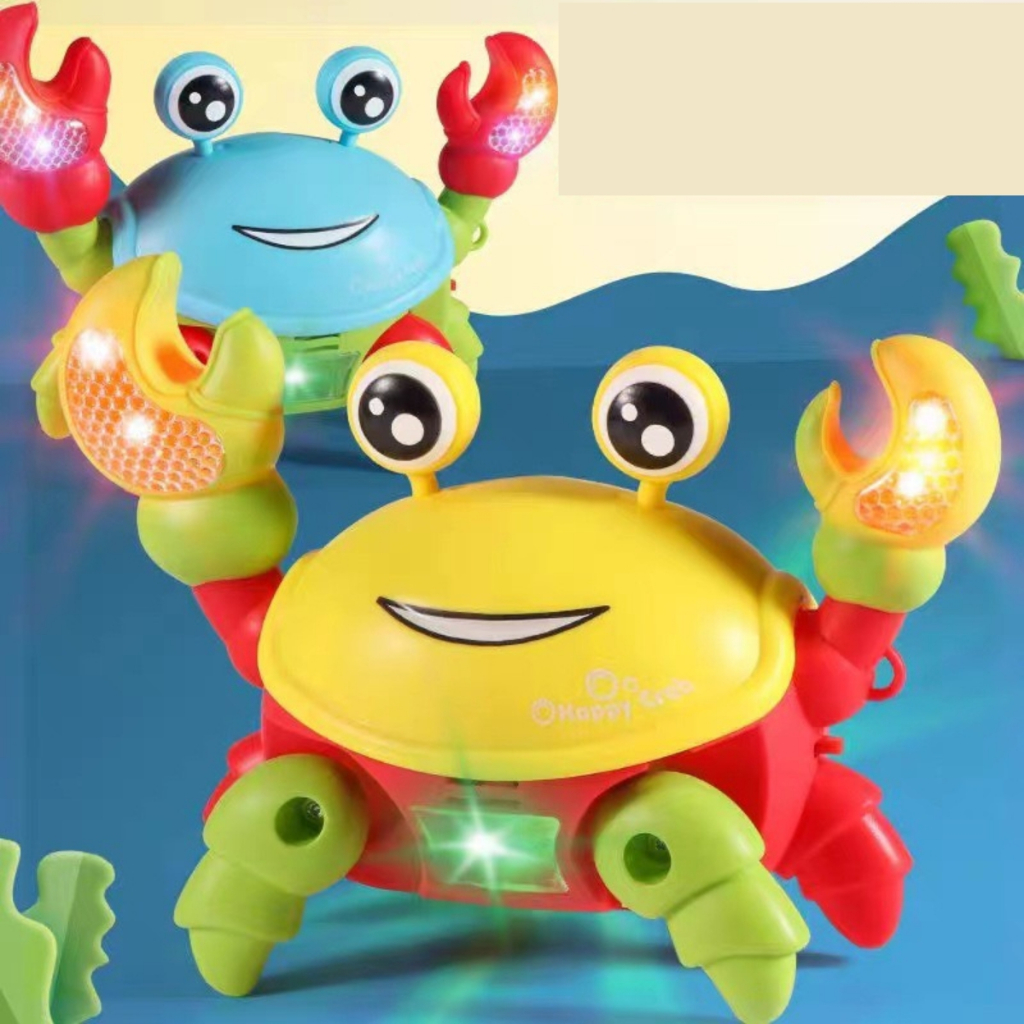 Đồ Chơi Cho Bé, Chú Cua Có Nhạc Và Đèn