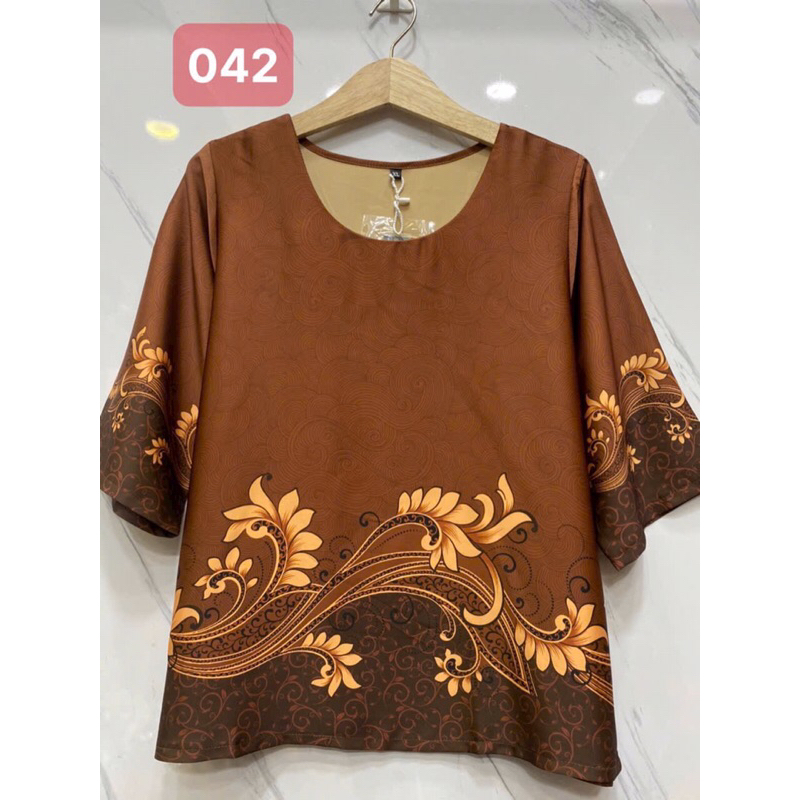 Áo Lụa Hoa Nữ Trung Niên Hàng Thiết Kế Cao Cấp 3 Size 50-75Kg