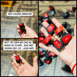 Nút công tắc đỏ honda, đề, còi, pasing, xi nhan, vision ab, wave, sh, winner x, vario
