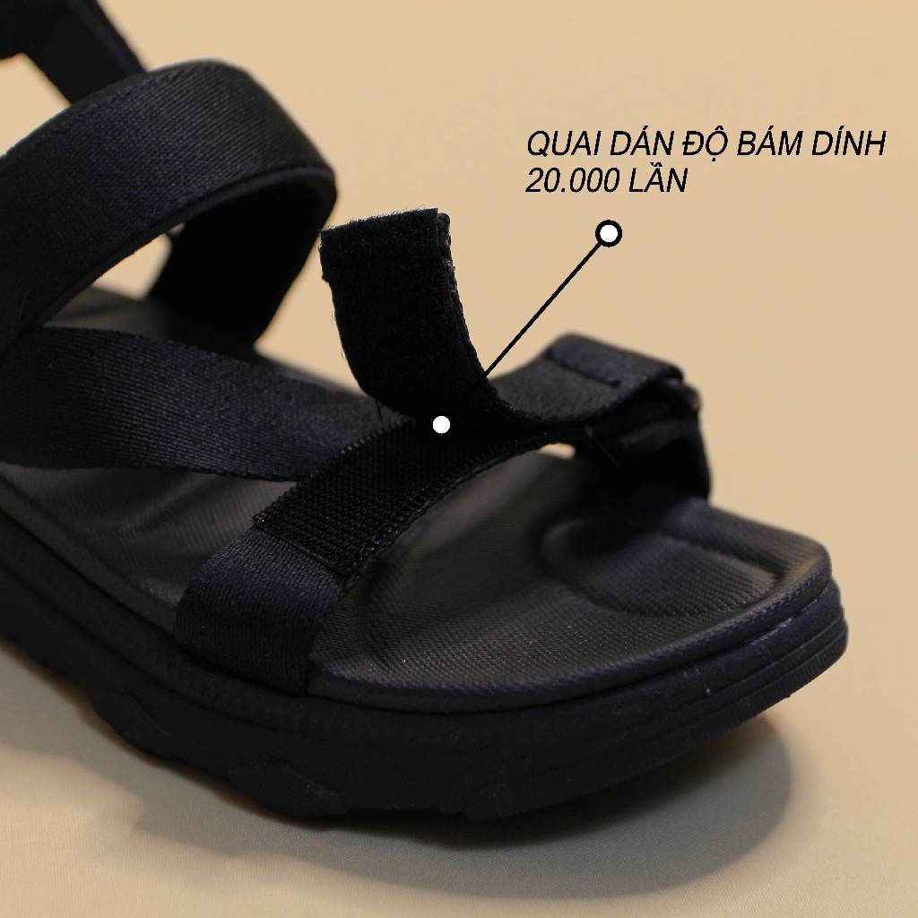 Giày Sandal SYNDER SD2 Màu Đen Full
