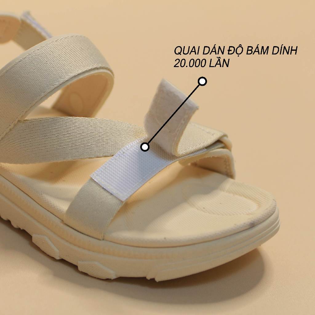 Giày Sandal SYNDER SD2 Màu Be Full