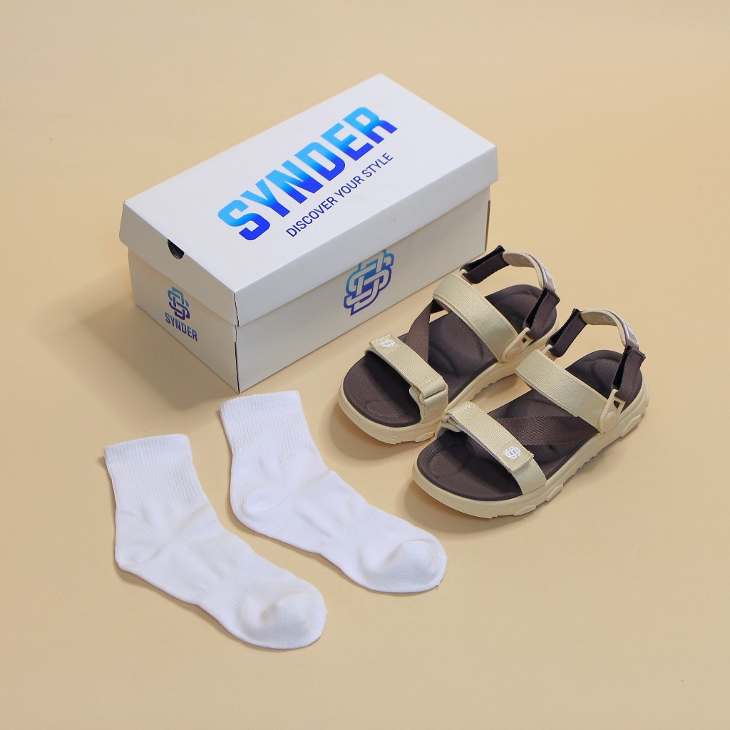 Giày Sandal SYNDER SD2 Màu Be Nâu