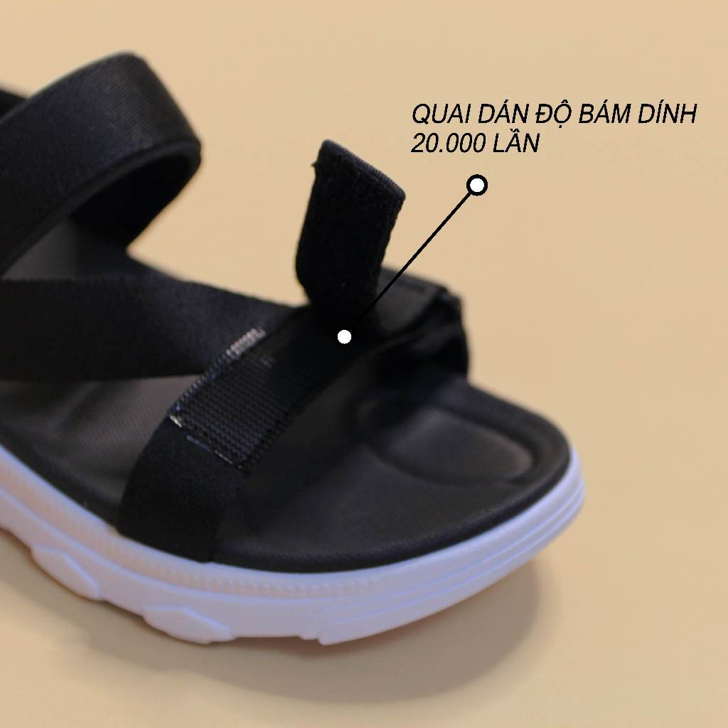 Giày Sandal SYNDER SD2 Màu Đen Trắng