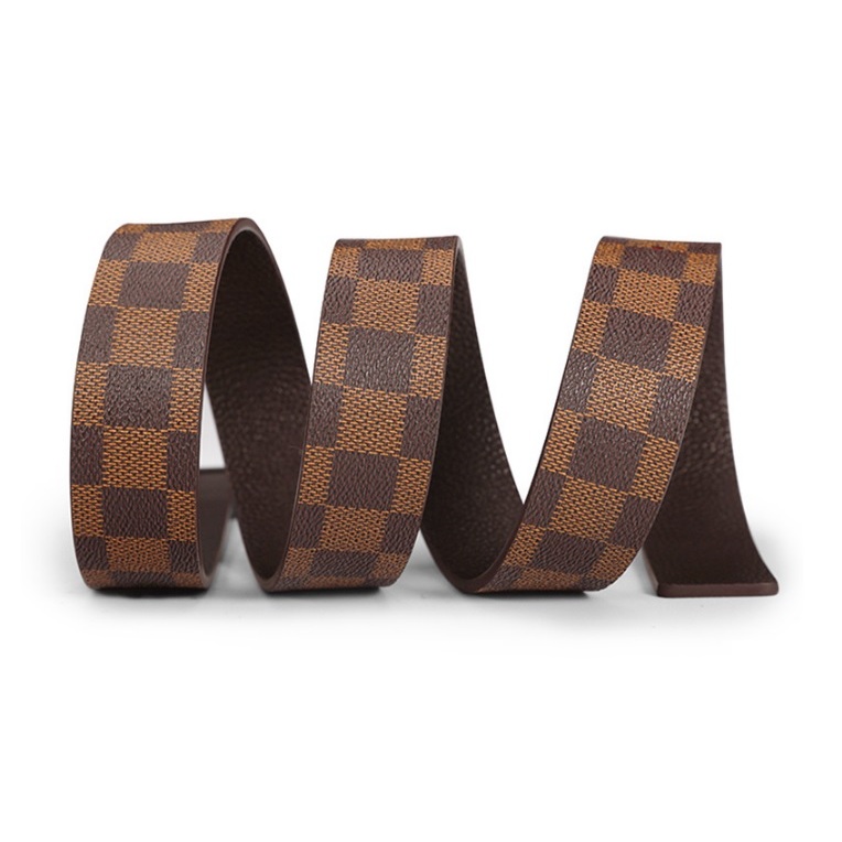 Thắt Lưng Dây Nịt Nam Da Bò 100% Dập Vân Khóa Tự Động Mặt B  - Đồ da Kingshop