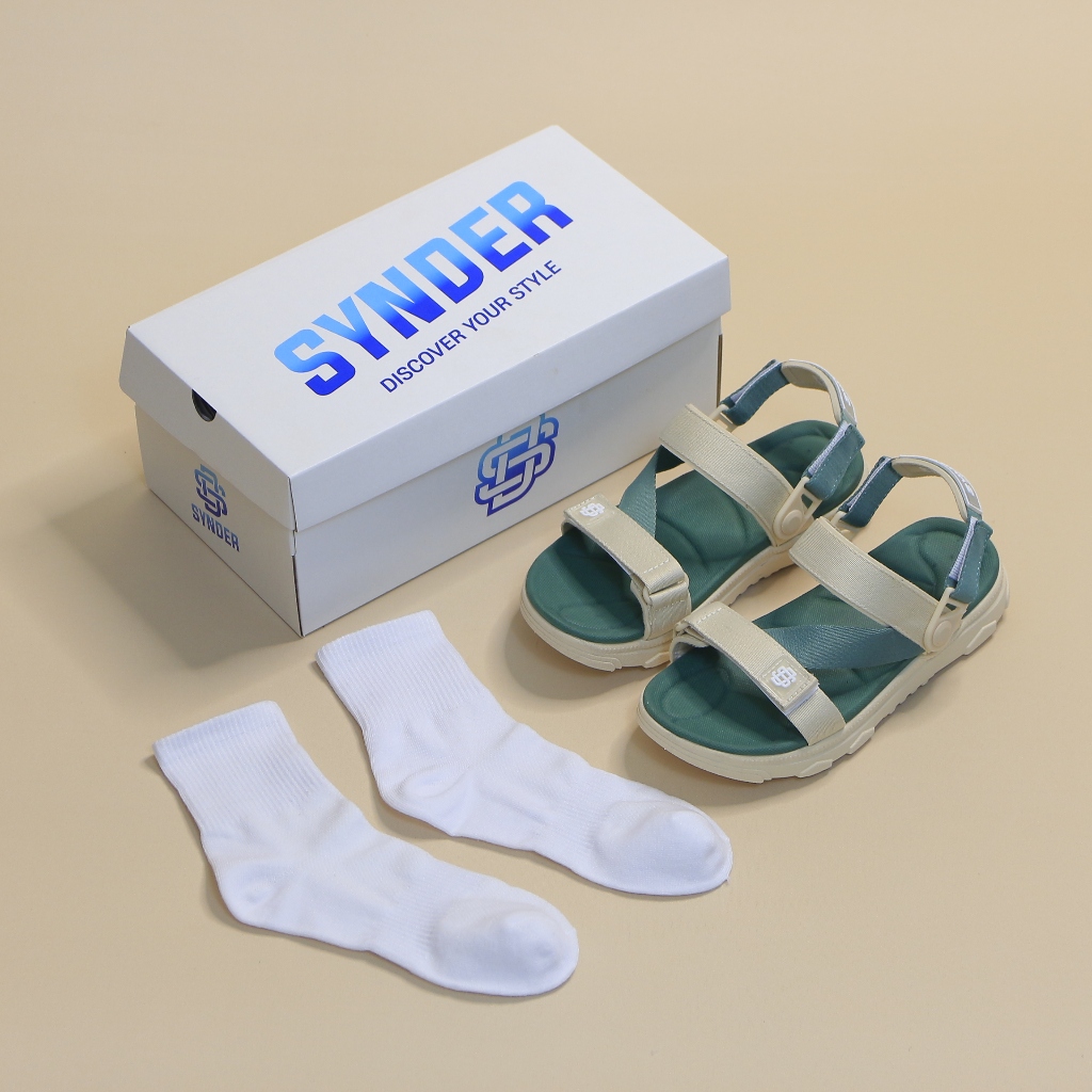 Giày Sandal SYNDER SD2 Màu Be Rêu