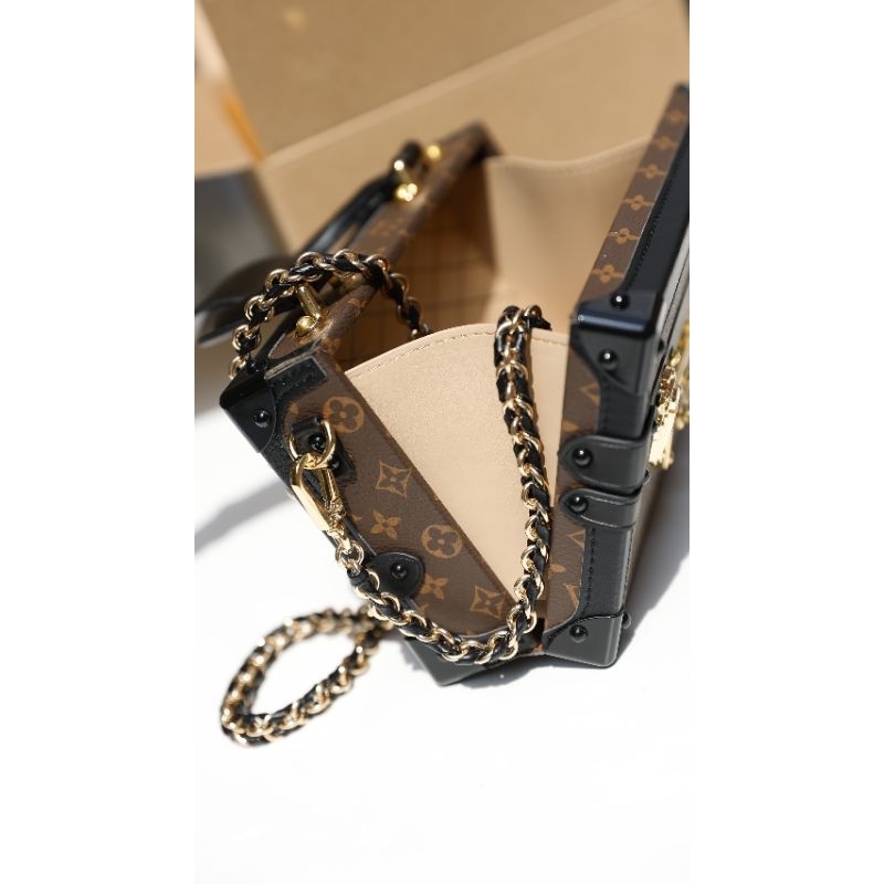 Túi LVMalle da bò sz20cm kèm 2 quai như ảnh siêu siêu đẹp