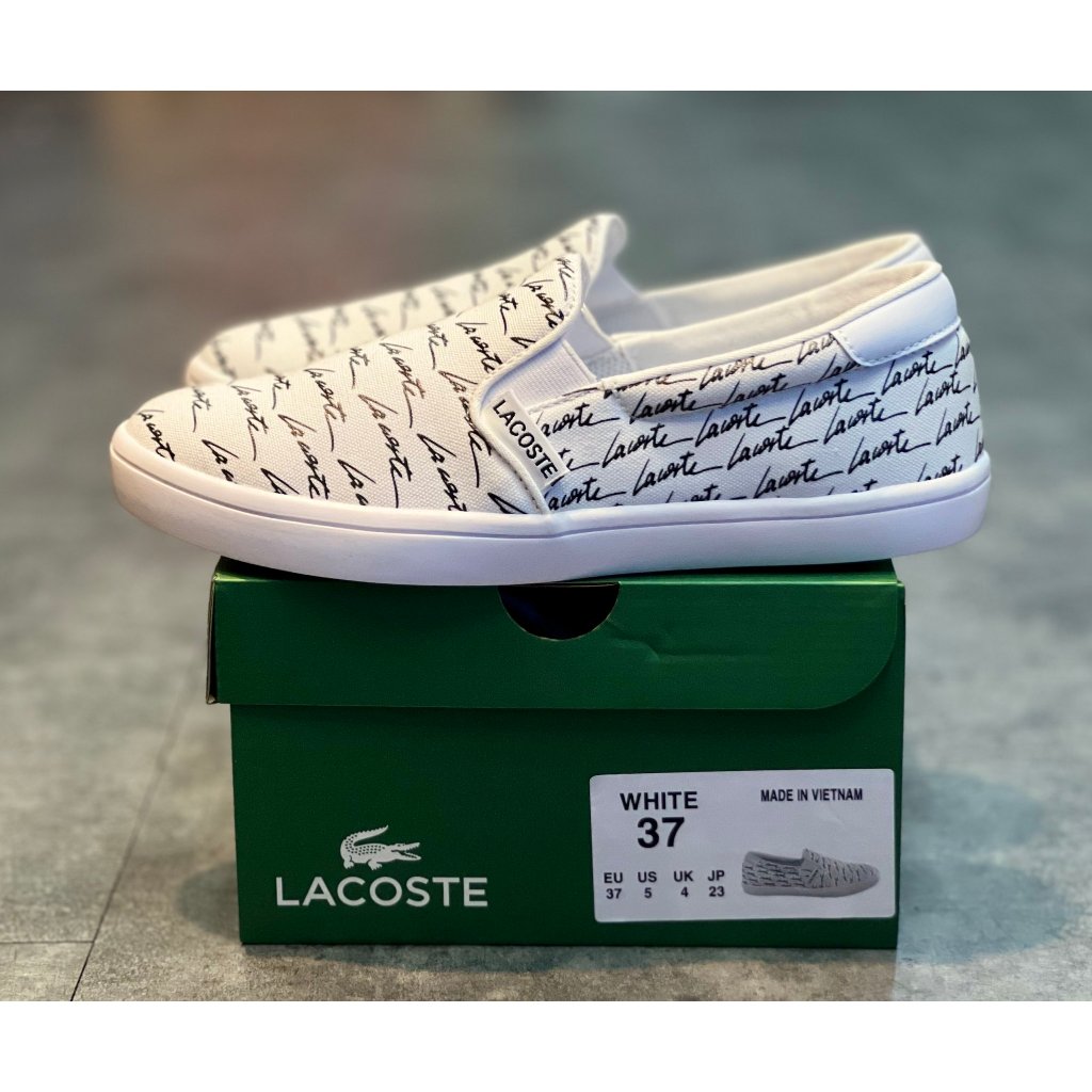 Giầy lười lacoste dành cho cả Nam và Nữ