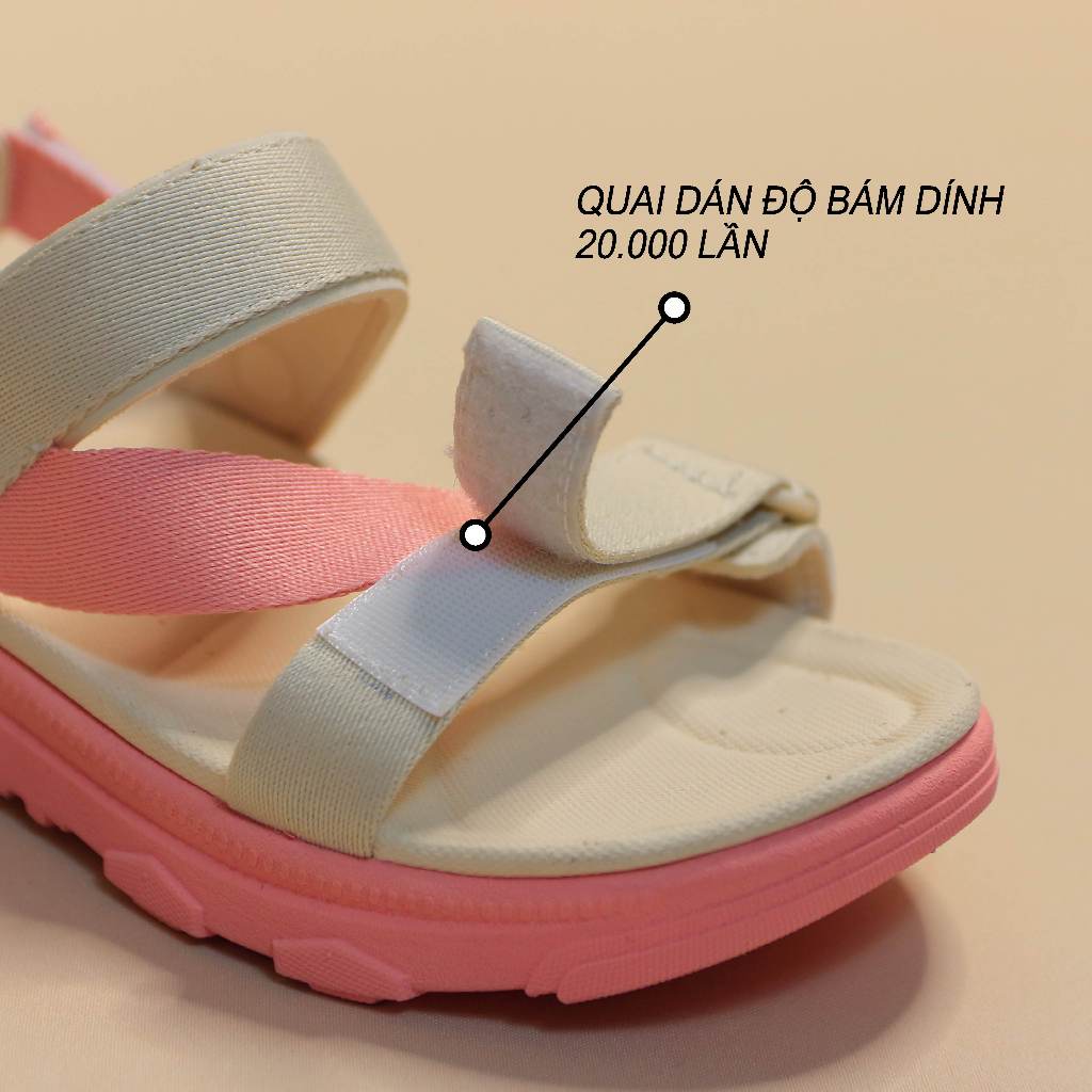Giày Sandal SYNDER SD2 Màu Be Hồng