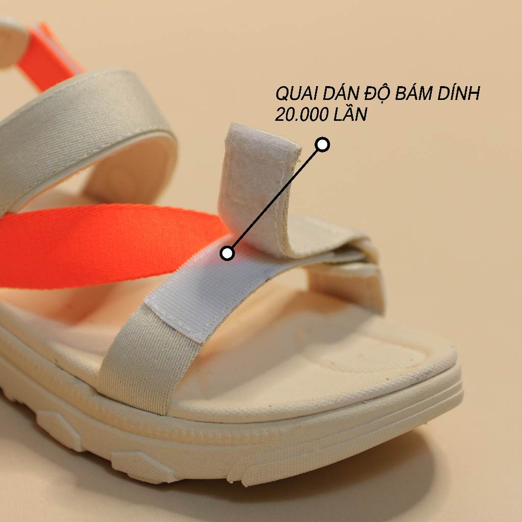 Giày Sandal SYNDER SD2 Màu Be Cam