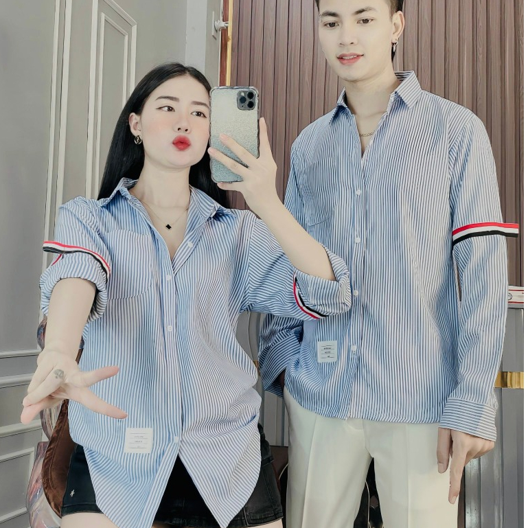 Áo sơ mi nam dài tay chất liệu vải lụa cao cấp áo sơ mi nam đẹp