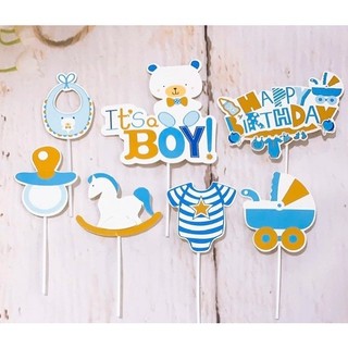 Set giấy boy gâu và girl thỏ