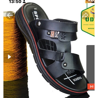 Dép  da nam  đế BU siêu bền M107