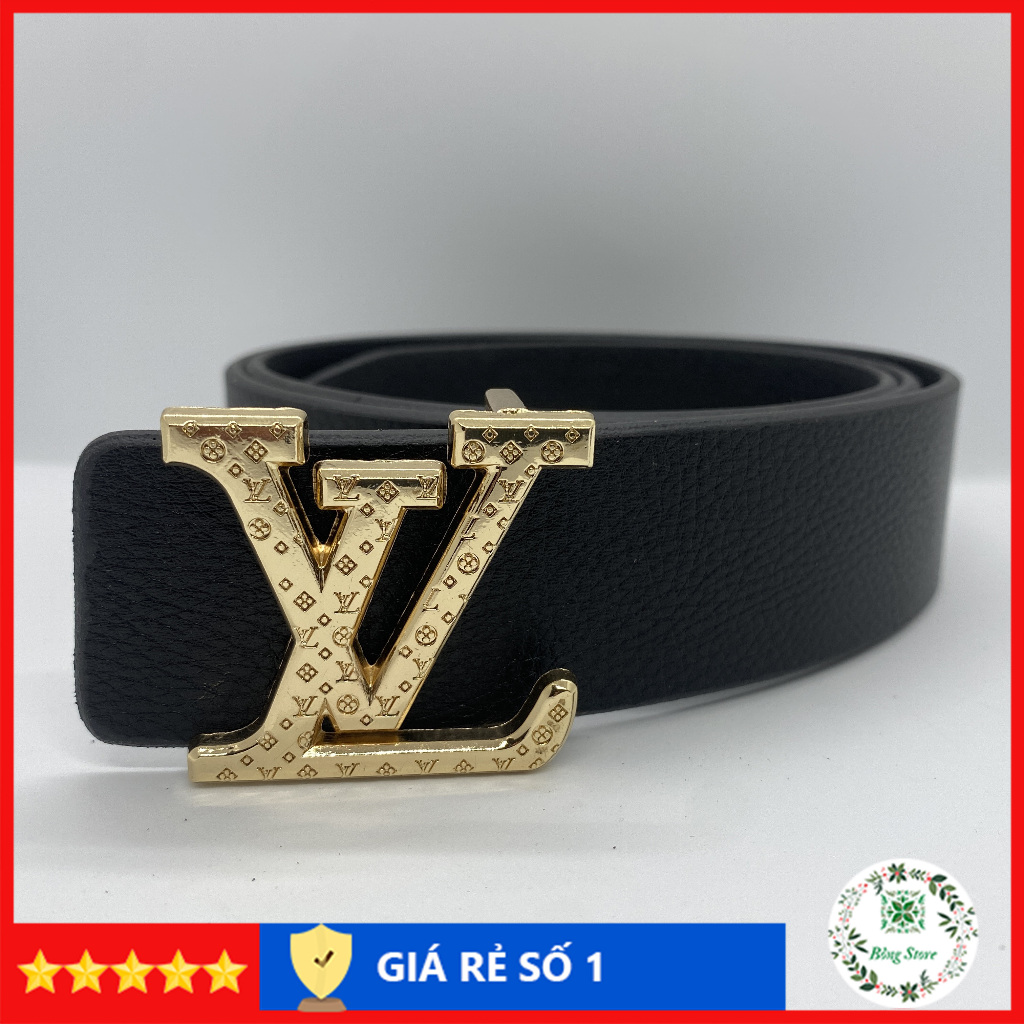 Dây lưng nam LV, Thắt lưng nam LV Caro đủ màu, nịt da phong cách trẻ trung thời trang TLLVB04