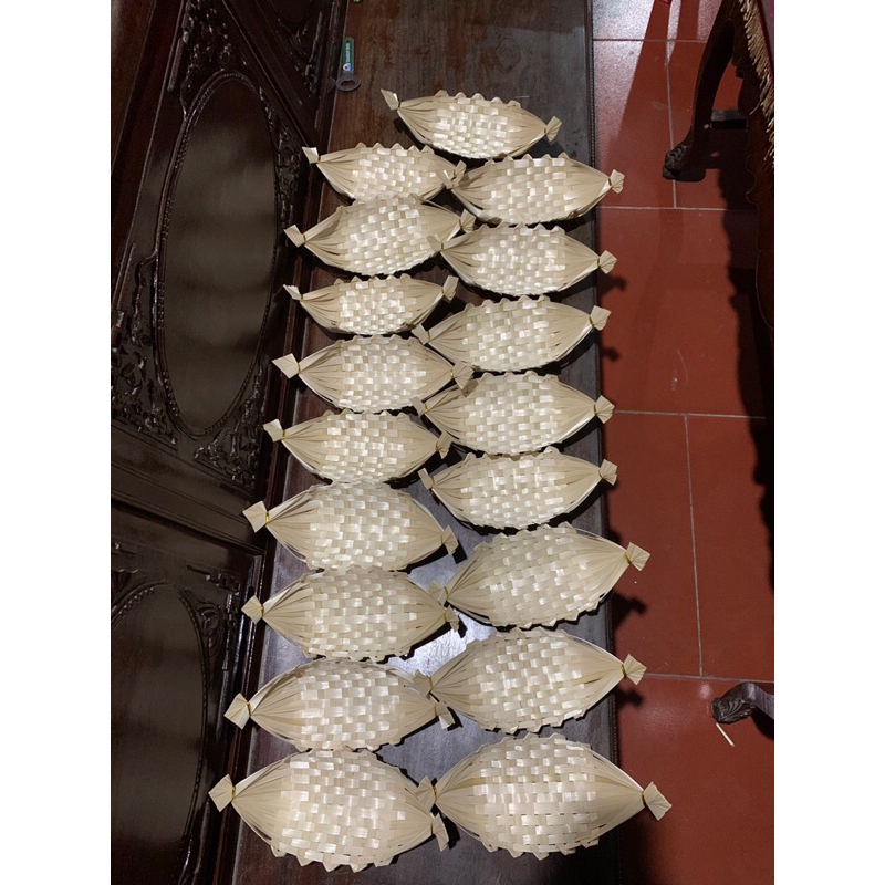 Thuyền tre,thuyền nan 2 cạnh decor, trang trí tiệc,handmade,…