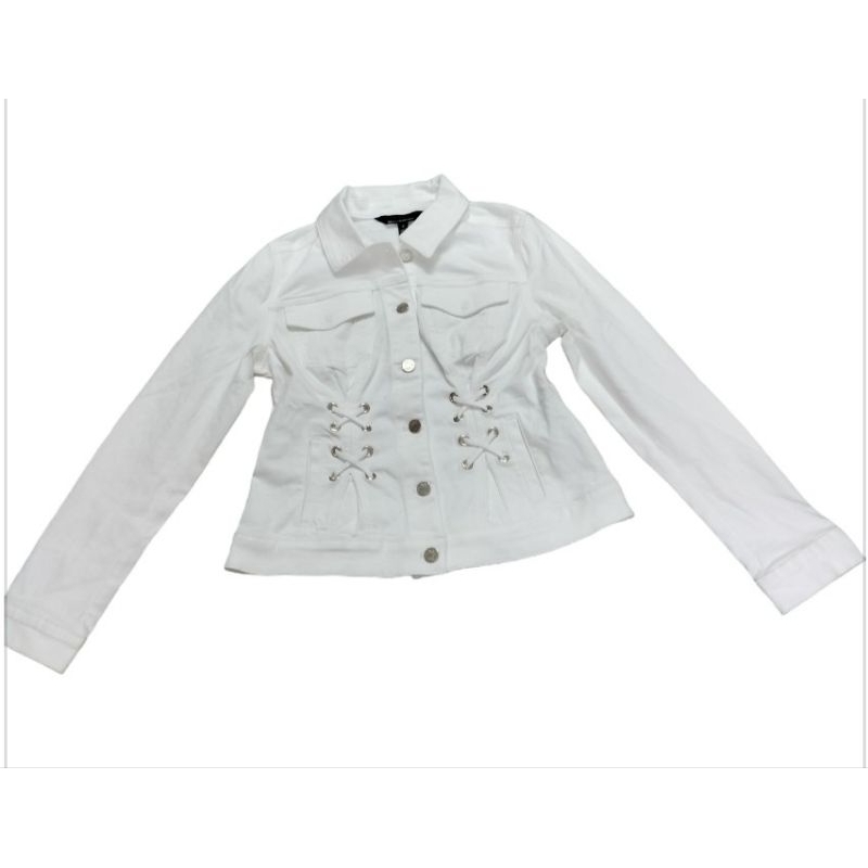 Áo khoác jean trắng xuất dư xịn-vnxk-thùy hương shop😍