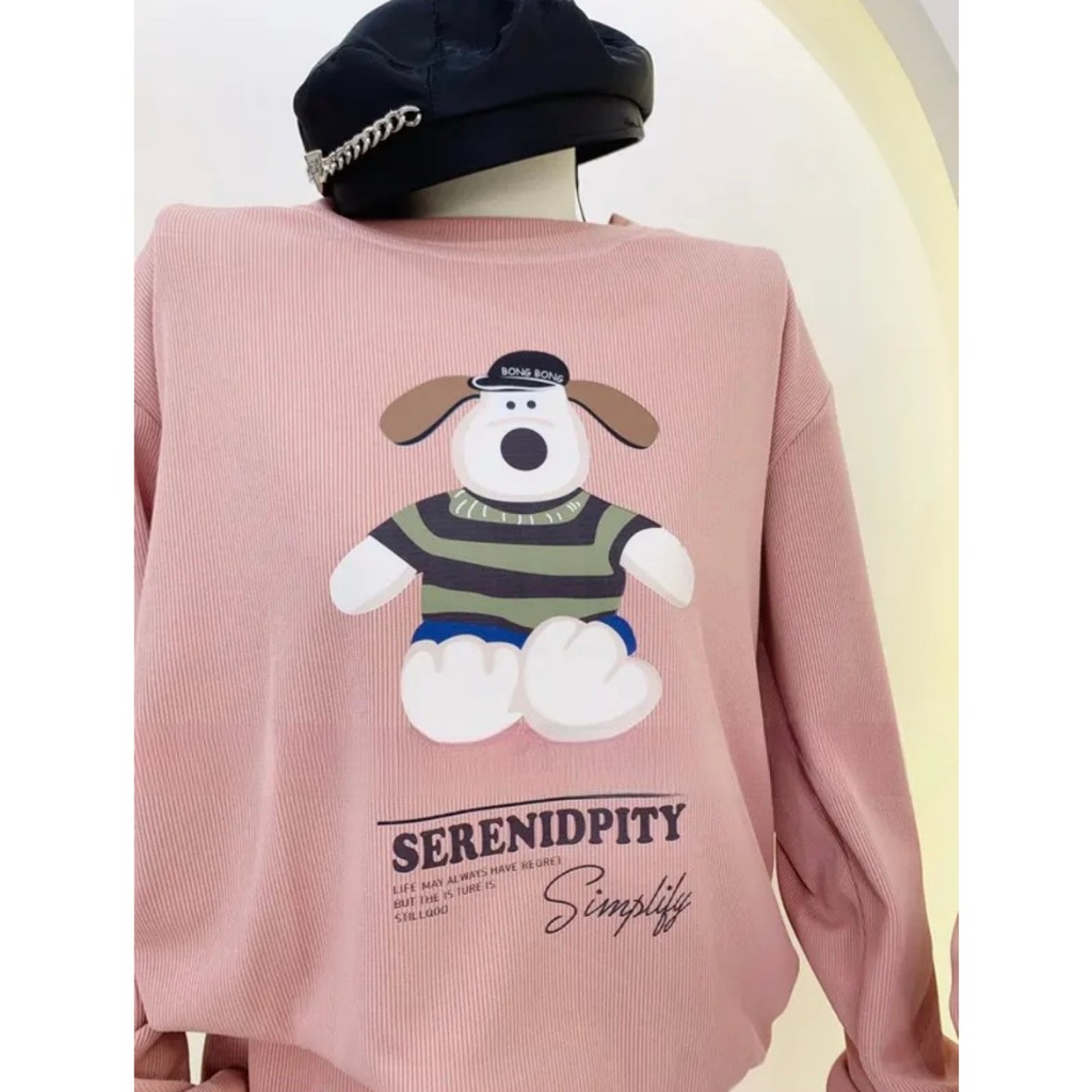 Bộ dài tay mẹ và bé chất liệu tăm nhung, đồ đôi mẹ và bé thu đông