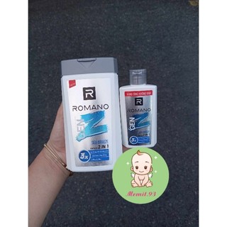 Tắm gội romano 2 in 1 chai 150g