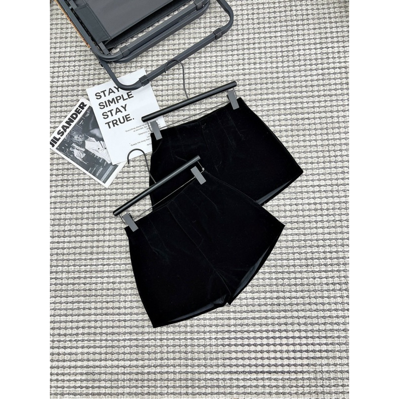 Quần Short Nhung BIGSIZE Cạp Cao 2 Lớp M24_Tcstore98