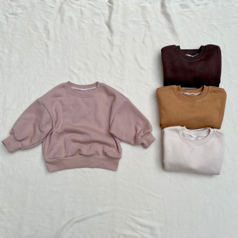 Áo hoodie nỉ bông mềm mại  xinh xắn cho bé