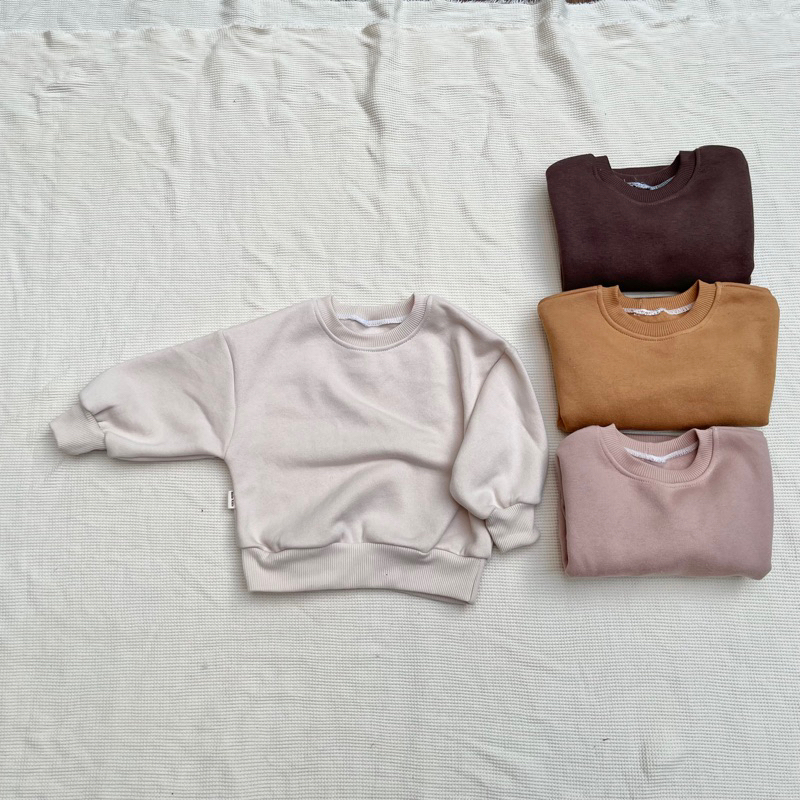 Áo hoodie nỉ bông mềm mại  xinh xắn cho bé