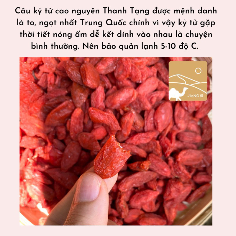 Kỷ Tử Organic Cao Nguyên Thanh Tạng Thượng Hạng  Jiang