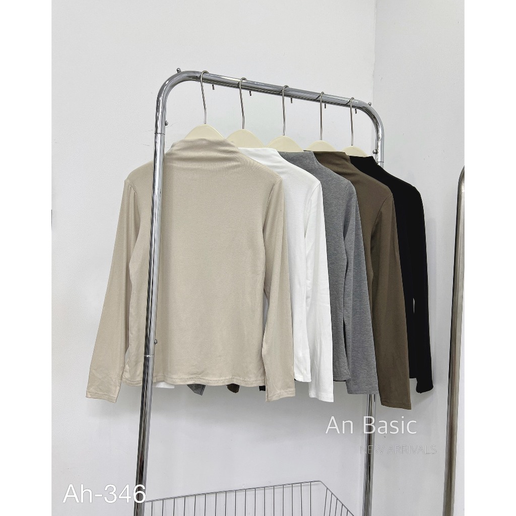 Áo thun dài tay cổ leo 3 phân - 247store.vn - Aothundaitay346_P13K1