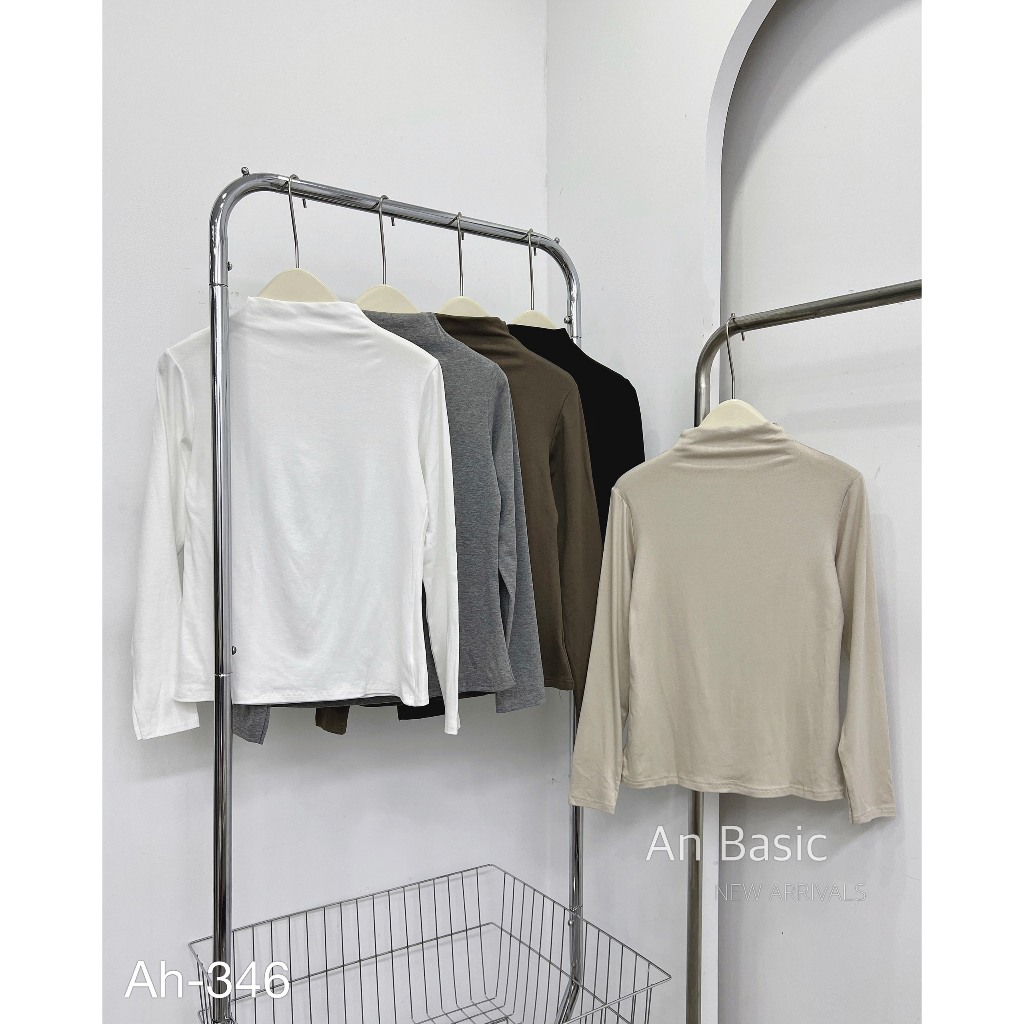 Áo thun dài tay cổ leo 3 phân - 247store.vn - Aothundaitay346_P13K1