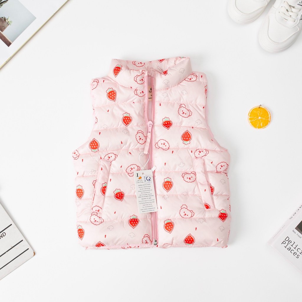 Áo phao gile  LITIBABY cho bé trai bé gái từ 10-27kg