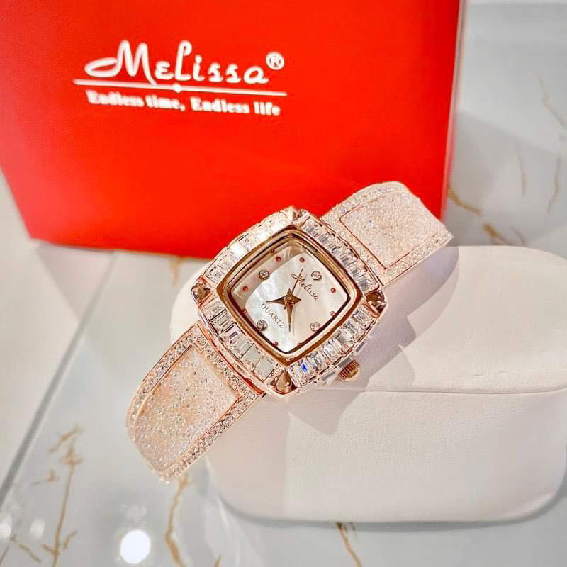 Đồng Hồ Nữ Melissa Case 24mm Chống Nước 30m