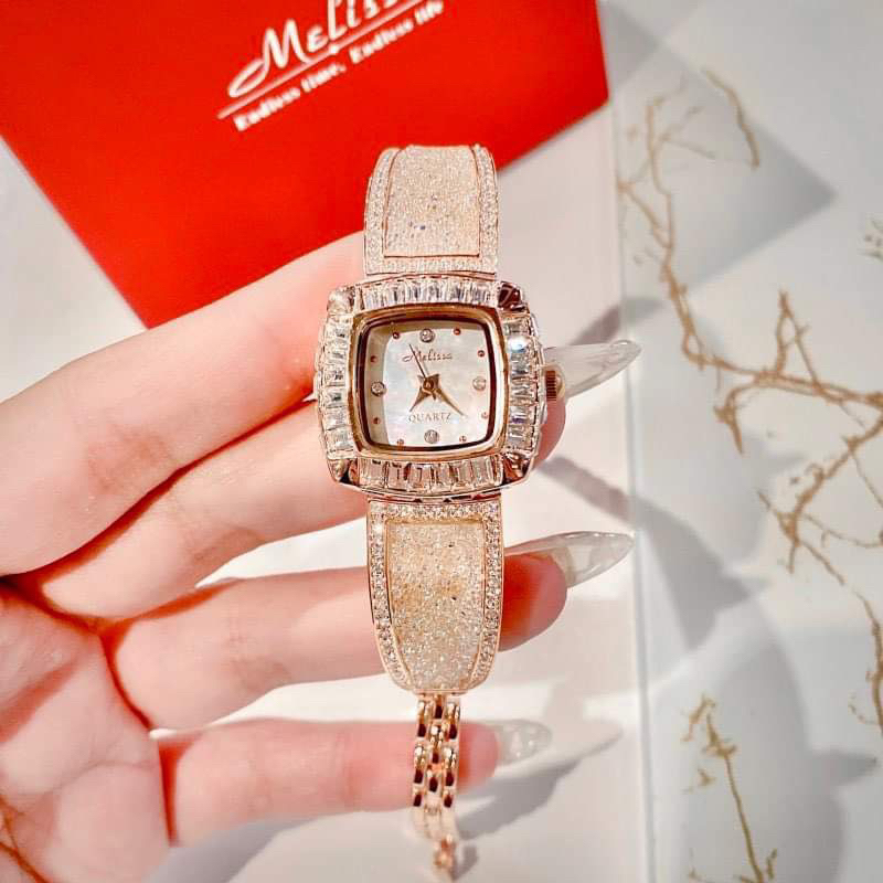 Đồng Hồ Nữ Melissa Case 24mm Chống Nước 30m