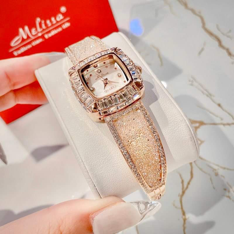 Đồng Hồ Nữ Melissa Case 24mm Chống Nước 30m